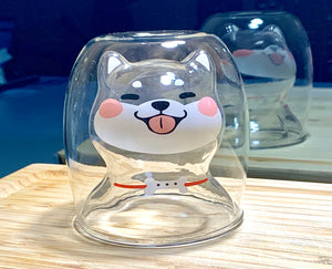 Handblown Shiba Cup