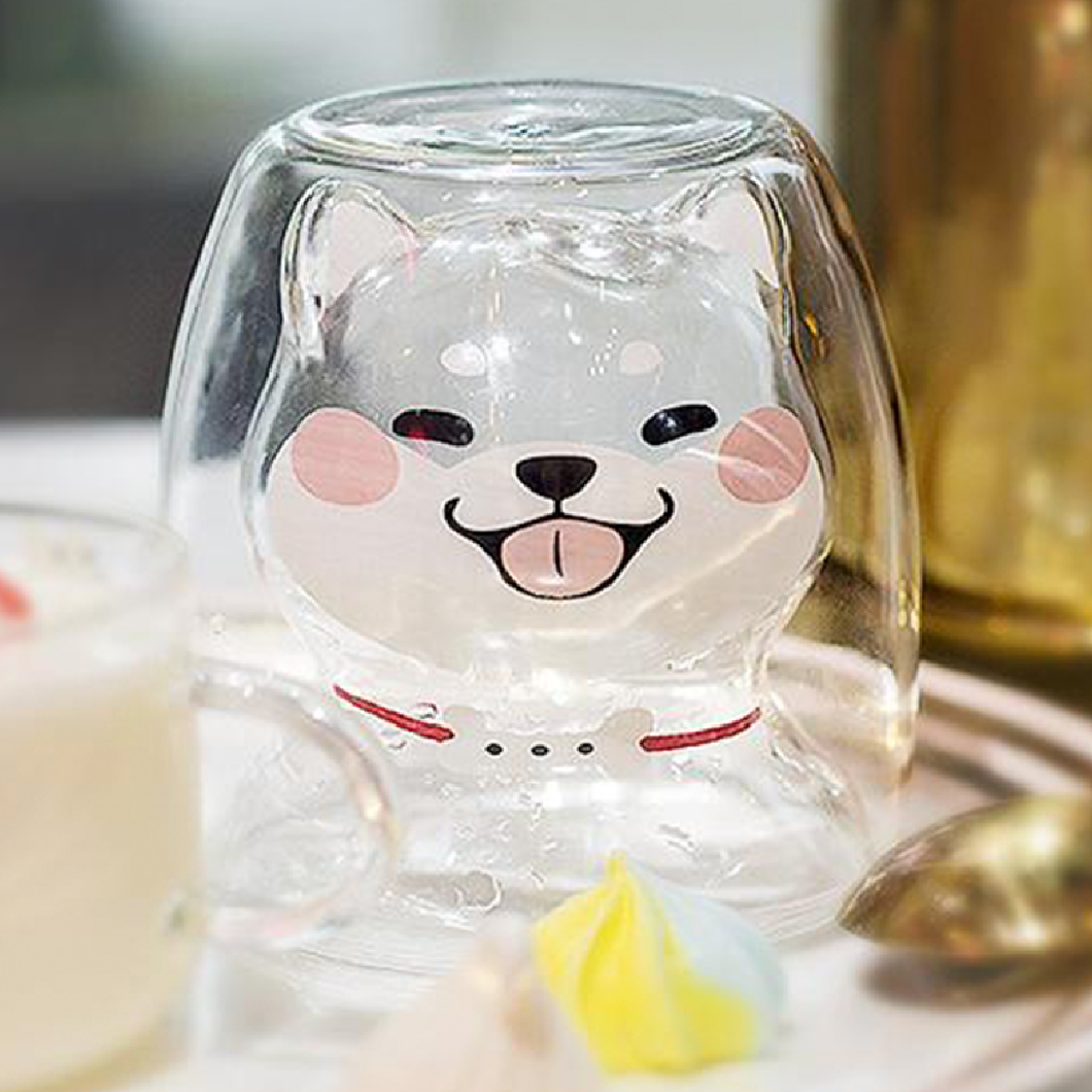 Handblown Shiba Cup