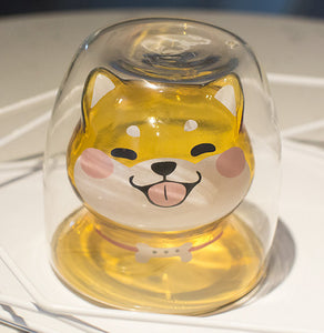 Handblown Shiba Cup